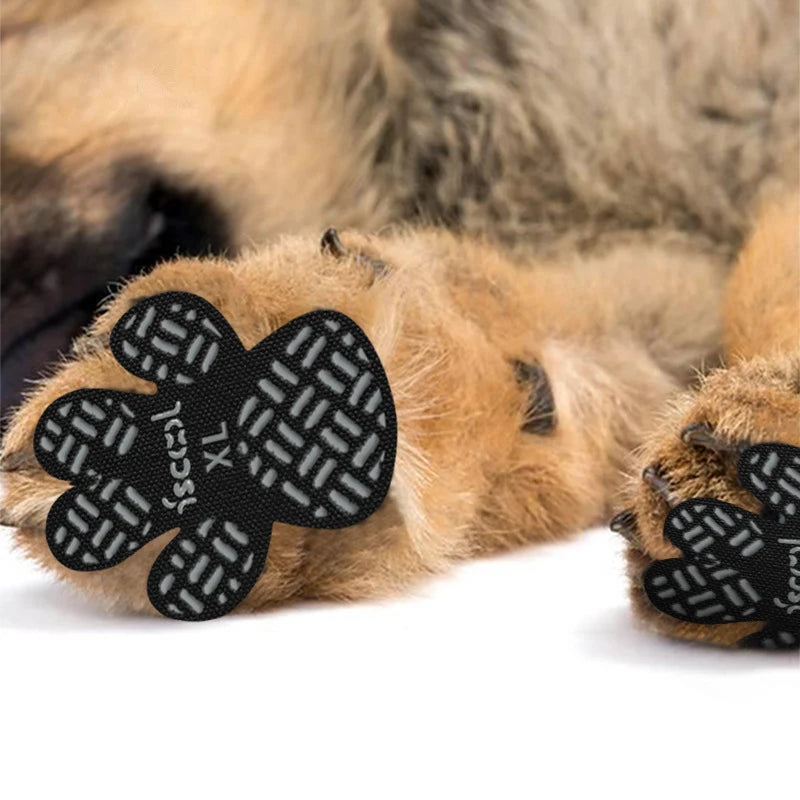 Anti slip dog paw pads for smoother indoor and outdoor walking