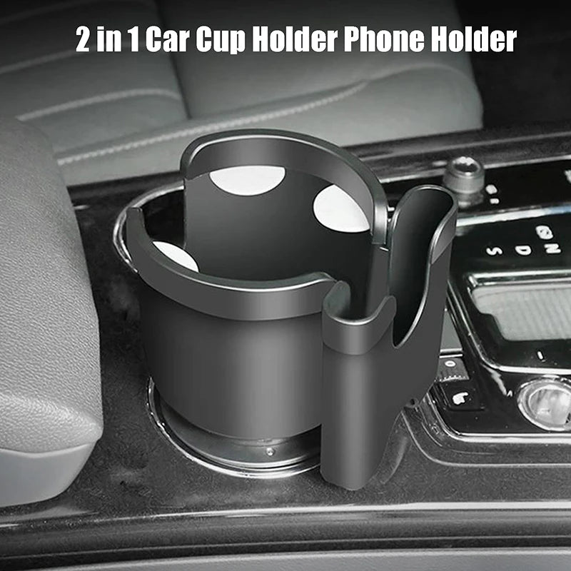 Cubey CupMate – 2-in-1 Car Cup Holder Organizer