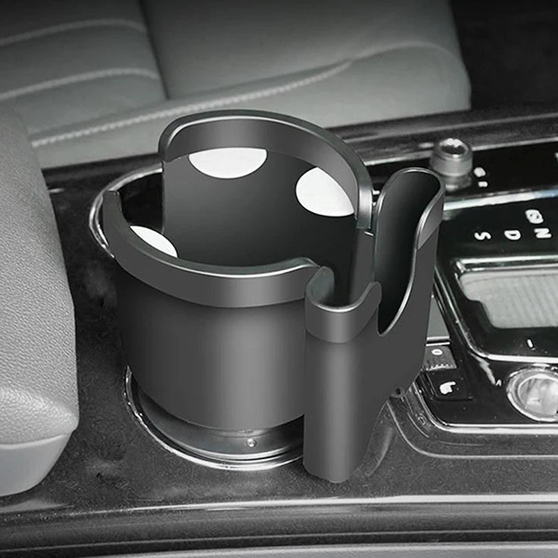 Cubey CupMate – 2-in-1 Car Cup Holder Organizer