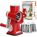 Cubey SliceMate – 3-in-1 Rotary Cheese Grater