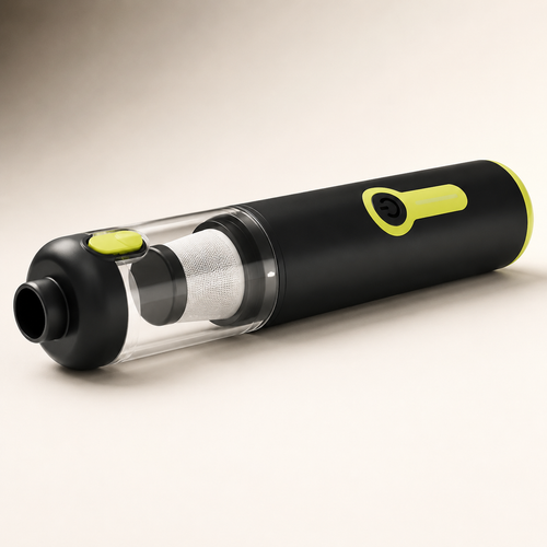 Cubey AirGrip cordless vacuum three-quarter product view